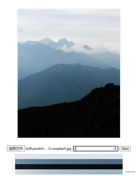 [JavaScript]使用Kmeans算法获得图片颜色色调